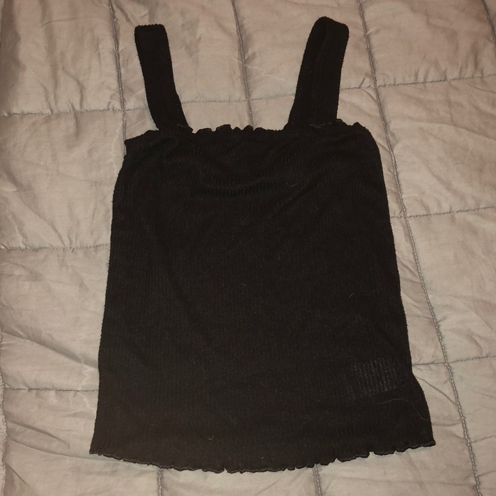 black tank top